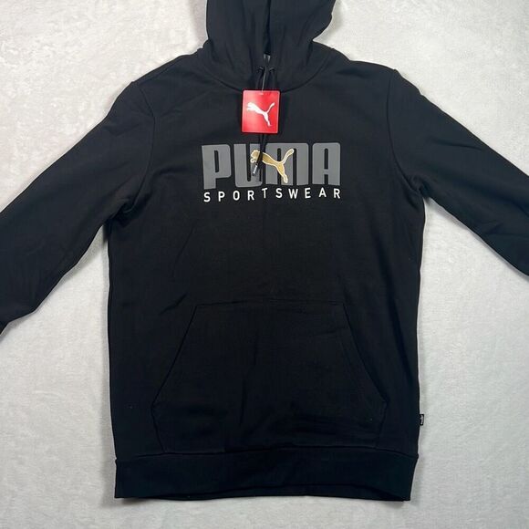 PUMA Sportswear Core Graphic casual sporty Hoodie Pullover NWT Men Small - Picture 1 of 6